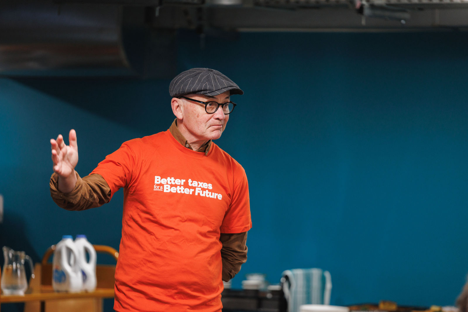 Better Taxes Community workshop · Palmerston North City Library — by Ryan Clark Visuals