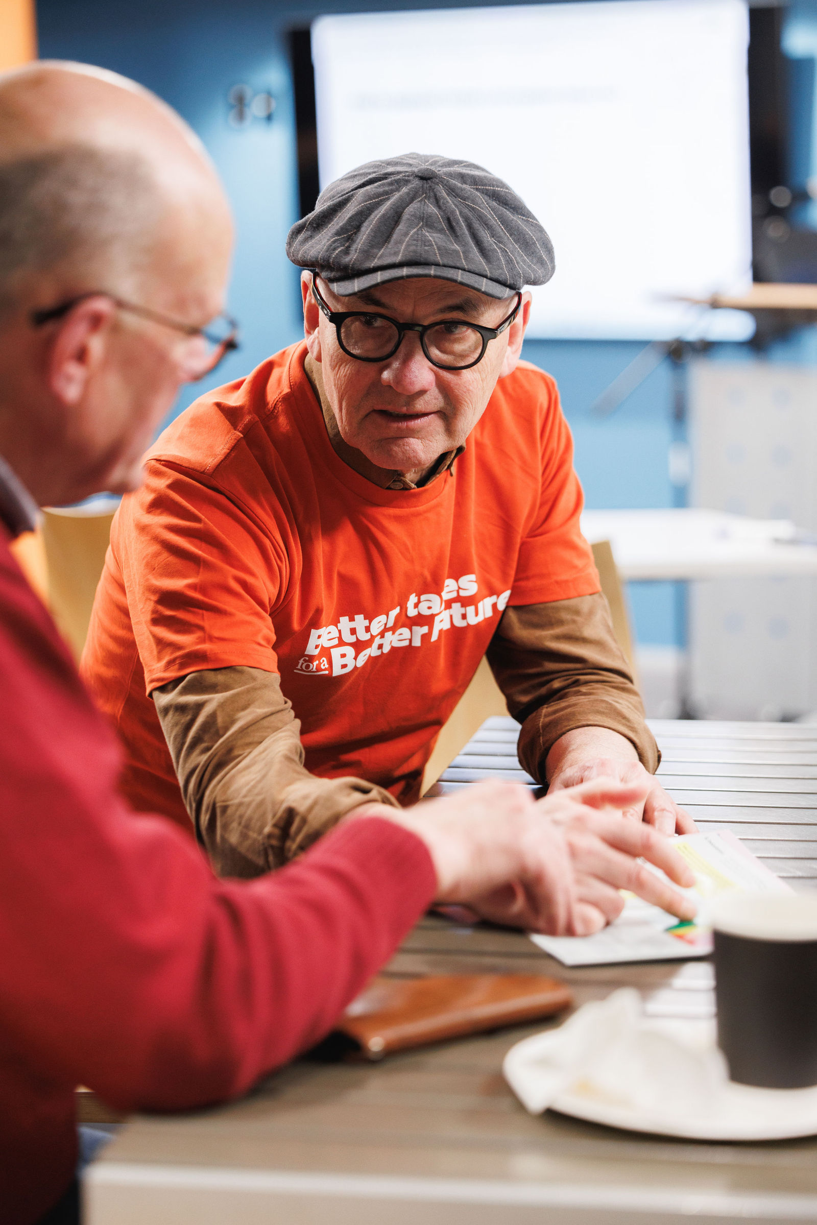 Better Taxes Community workshop · Palmerston North City Library — by Ryan Clark Visuals
