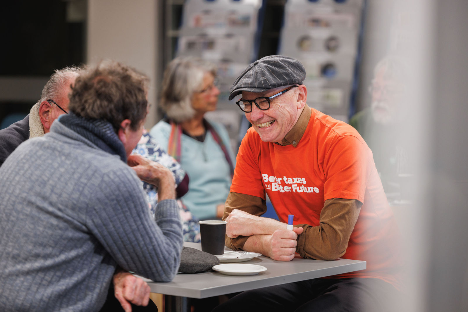 Better Taxes Community workshop · Palmerston North City Library — by Ryan Clark Visuals