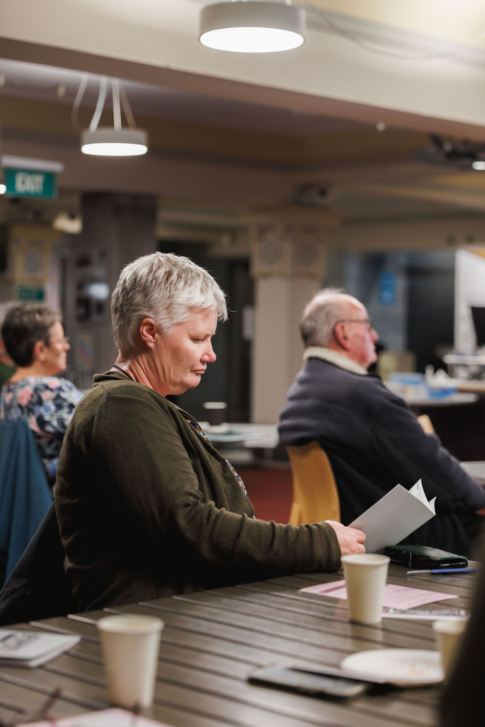 Better Taxes Community workshop · Palmerston North City Library — by Ryan Clark Visuals