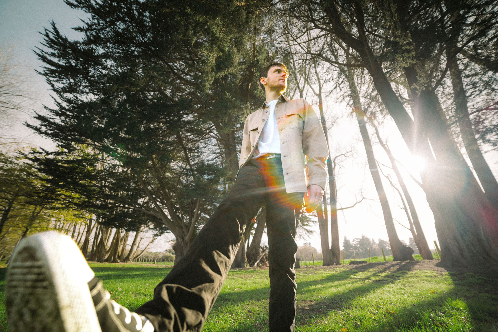 Isaac Lyne Editorial portrait · personal brand — by Ryan Clark Visuals